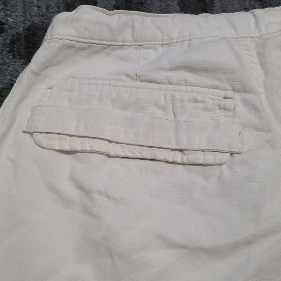 Tommy Hilfiger Tommy Jeans White Cargo Shorts sz 30 Mens - Picture 7 of 13